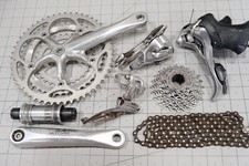 Vintage Shimano Ultegra 3x9 Velocidade Triplo Grupo 6500 6503 Bicicleta de Estrada Drivetrain comprar usado  Enviando para Brazil