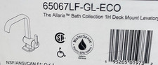 Torneira de banheiro Brizo Allaria 65067LF-GL-ECO Luxe dourada furo único/alça comprar usado  Enviando para Brazil