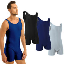 Hombres Body Lucha Libre Mono Elastizado Ropa Interior Boxer Leotardo Deportes segunda mano  Embacar hacia Mexico