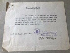 Documento regia nave usato  Imola