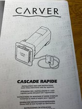 Carver cascade rapide for sale  BOSTON