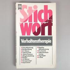 psychotherapie verhaltenstherapie gebraucht kaufen psychotherapie verhaltenstherapie gebraucht kaufen Karlsruhe
