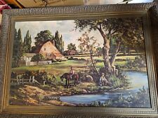 Vintage country scene for sale  WELLING