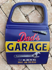 Blechschild dads garage gebraucht kaufen  Mähring