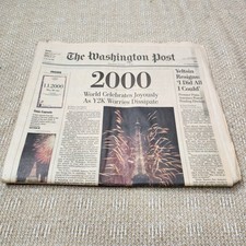 Washington post y2k for sale  Hallandale