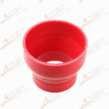 Tubo acoplador de mangueira de silicone 3 camadas 2,5" a 2"" polegadas redutor reto 76,2mm vermelho comprar usado  Enviando para Brazil