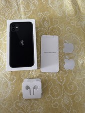 Apple iPhone 11 - Caixa vazia preta (64GB), inserções e adesivos Apple. *SEM TELEFONE* comprar usado  Enviando para Brazil