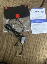 Antena de TV digital amplificada plana HDTV sem marca - Preta comprar usado  Enviando para Brazil