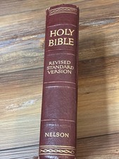 Vintage 1952 Holy Bible Revised Standard Version Thomas Nelson Hardcover comprar usado Vintage 1952 Holy Bible Revised Standard Version Thomas Nelson Hardcover comprar usado  Enviando para Brazil