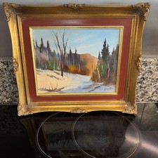 Original framed winter for sale  VENTNOR