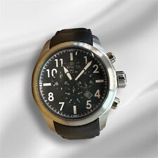 Invicta 6437 Force Collection cronógrafo masculino aço inoxidável couro preto comprar usado  Enviando para Brazil