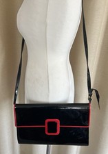 Vintage lack tasche gebraucht kaufen  Karlshuld