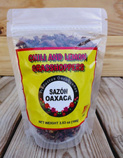 Chapulines Chile Y LIMON (gafanhotos) - Gourmet de Oaxaca Mex. 100g comprar usado  Enviando para Brazil