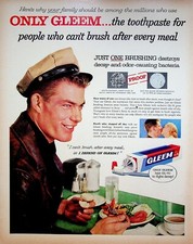 1956 gleem toothpaste for sale  Talking Rock
