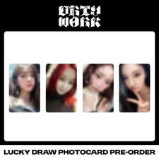 Cartão fotográfico [Pré-venda] Aespa 1º single álbum trabalho sujo mini-gravação LuckyDraw comprar usado  Enviando para Brazil