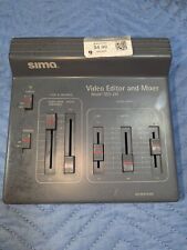 Editor de vídeo SIMA e mixer fade & Enhance mixer de áudio - SED-2M apenas não testado comprar usado  Enviando para Brazil