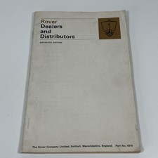 Rover dealers distributors for sale  HARROGATE