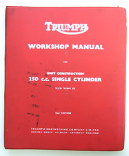 250 triumph factory for sale 250 triumph factory for sale  COTTINGHAM