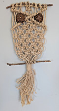 Macrame owl wall for sale  Sun Prairie
