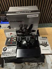 Fanatec clubsport pedals for sale  SPALDING