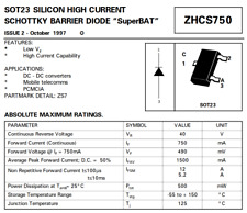 Zhcs750 high current for sale  BURY ST. EDMUNDS