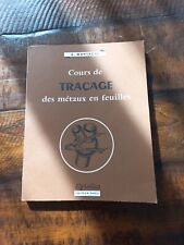 Cours tracage metaux d'occasion  Erdeven