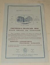 Dépliant publicitaire fauteui d'occasion  Ham