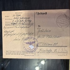 Waffen feldpostkarte wehrmacht gebraucht kaufen  Berlin