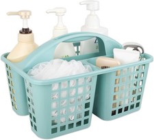 Cesto de chuveiro portátil com compartimentos organizador de suprimentos de limpeza com  comprar usado  Enviando para Brazil
