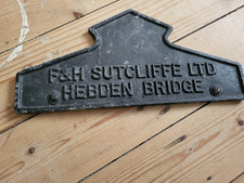 Hebden bridge sutcliffe for sale  THORNTON-CLEVELEYS