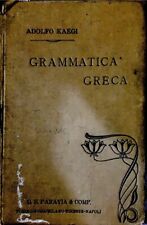 Antico libro grammatica usato  Cefalu