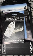 Usado, 🌀Iron Maiden 747 Ed Force One TFAAK Aviation TAG #5246/12000 Aviationtag RARO🌀 comprar usado  Enviando para Brazil