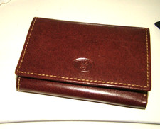 Brown leather purse for sale  SANDHURST