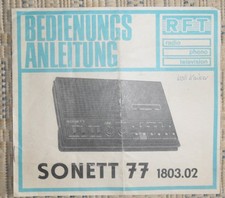 sonett gebraucht kaufen  Leinefelde