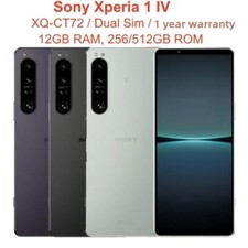 Sony Xperia 1 IV (5G) XQ-CT72 256GB 512GB Odblokowany smartfon z systemem Android Nowy zapieczętowany na sprzedaż  Wysyłka do Poland