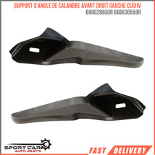 Support d'angle de calandre avant gauche droite Clio IV, 668628650R 668630559R, usado comprar usado  Enviando para Brazil