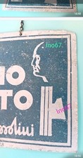 Targa alluminio litografato usato  Roe Volciano