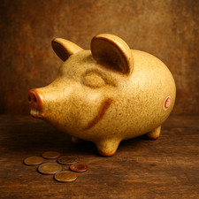 Presingoll pottery pig for sale  BRIDGEND