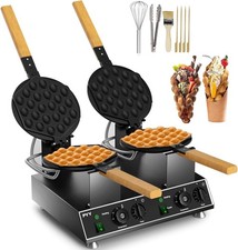 Usado, Máquina de Waffle Bolha PYY - Fácil Limpeza, Rotação Dupla 180°, Antiaderente, 1500W, 110V, comprar usado  Enviando para Brazil