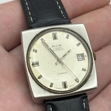 Reloj Cuadrado Automático Avia Matic De 32Mm Para Piezas A Restaurar comprar usado  Enviando para Brazil