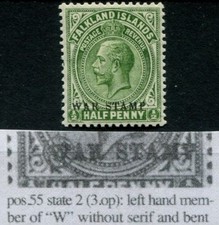 Falkland islands 1918 for sale  LEEK
