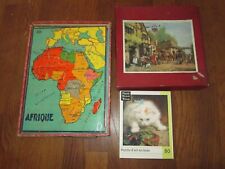 Lot puzzles bois d'occasion  Fougères