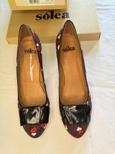 Solea black floral for sale  SHEFFIELD