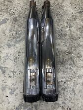 Silenciadores cromados TBR Two Brothers Racing com pontas de carbono Harley Davidson Touring comprar usado  Enviando para Brazil