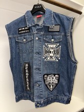 Colete jeans Zakk Wylde - Black Label Society - Grande - Kansas City comprar usado  Enviando para Brazil