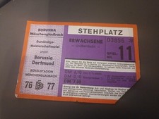 Eintrittskarte 1976 1977 gebraucht kaufen  Mönchengladbach