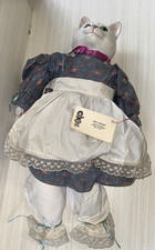 Porcelain cat doll for sale  Roanoke