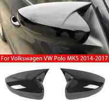 Para Volkswagen VW Polo MK5 2014-2017 2x tampa do espelho retrovisor lateral acabamento da tampa dasa comprar usado  Enviando para Brazil