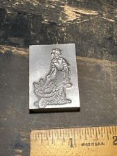 Printing block man for sale  Fitzwilliam