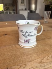 Würzburger kaffeehaferl tasse gebraucht kaufen  Werbach